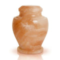 Himalayan Salt Cremation Urn Set 4x6 5x7 8x11, Biodegradable Memorial Ashes Urn, Adult Container