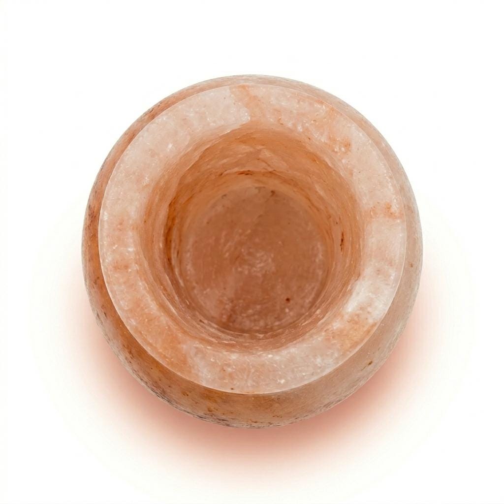 Himalayan Salt Cremation Urn Set 4x6 5x7 8x11, Biodegradable Adult Ashes Vase, Memorial Urn