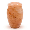 Himalayan Salt Cremation Urn Set 4x6 5x7 8x11, Biodegradable Adult Ashes Vase, Memorial Urn