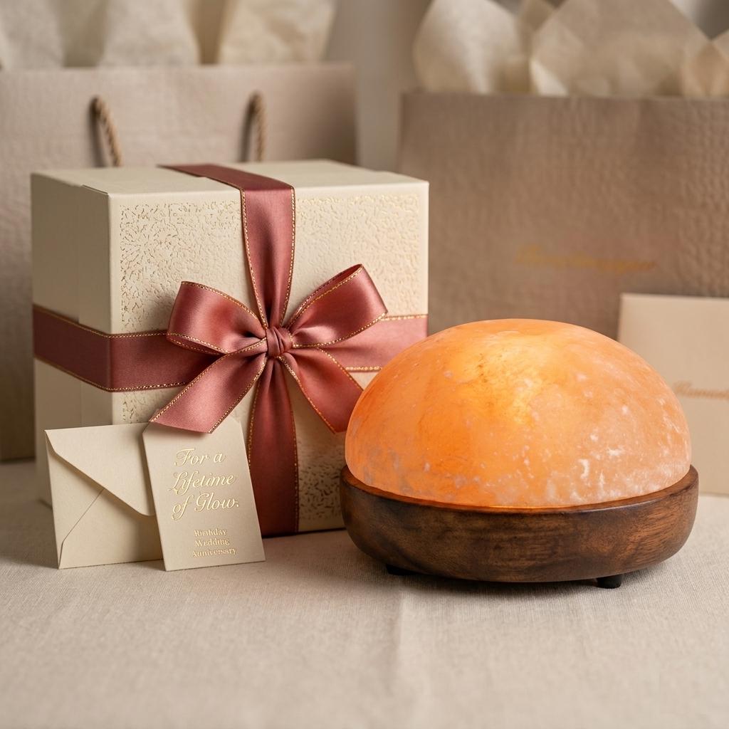Himalayan  Salt Foot detox Lamp, Relaxing Spa Night Light, Home Decor Wellness Gift